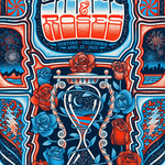 2023 Skull & Roses - NYE poster by Chris Gallen