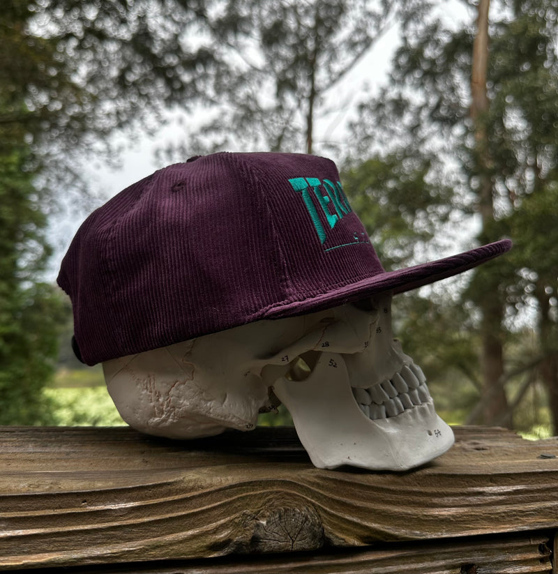 Terrapin Station / Thrasher -> corduroy hat Purple & Green *Limited Edition