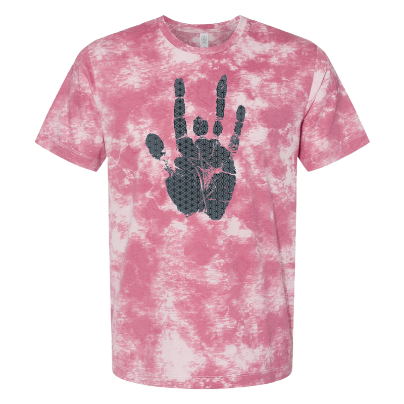 Jerry Hand - Flower of Life -> Pink Tie-Dye