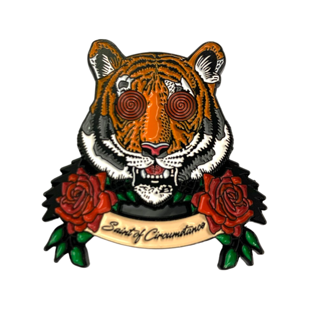 Saint of Circumstance tiger in a trance Grateful Dead Pin